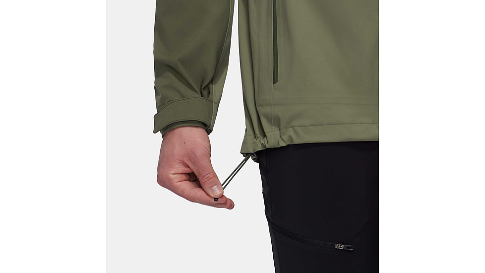 Mammut Linard Guide HS Hooded Jacket - Mens, Marsh/Dark Marsh, Medium, 1010-30950-40300-114