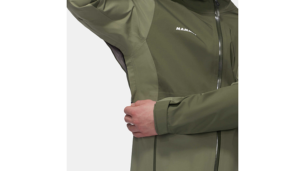 Mammut Linard Guide HS Hooded Jacket - Mens, Marsh/Dark Marsh, Medium, 1010-30950-40300-114