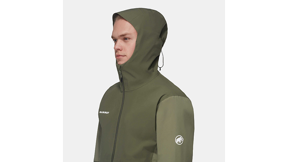 Mammut Linard Guide HS Hooded Jacket - Mens, Marsh/Dark Marsh, Medium, 1010-30950-40300-114