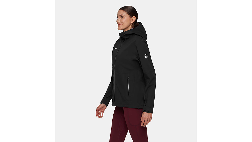 Mammut Linard Guide HS Hooded Jacket - Womens, Black, Large, 1010-30970-0001-115