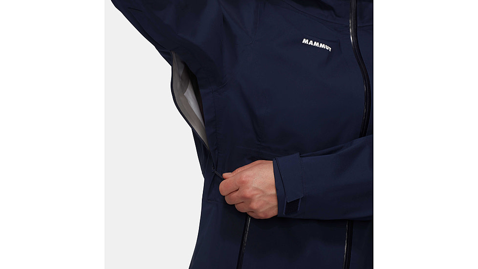 Mammut Linard Guide HS Hooded Jacket - Womens, Marine, Extra Large, 1010-30970-5118-116