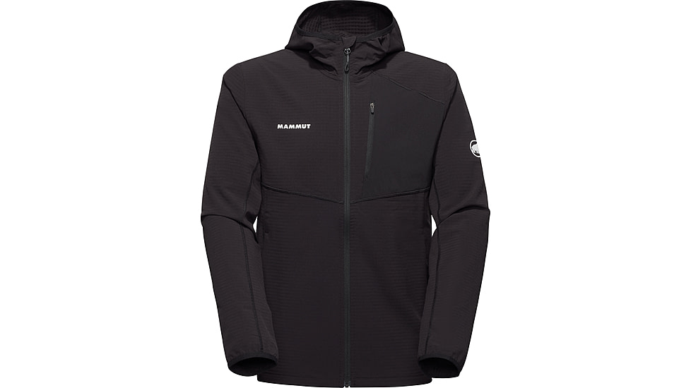 Mammut Madris Light ML Hooded Jacket - Mens, Black, 2XL, 1014-03842-0001-117