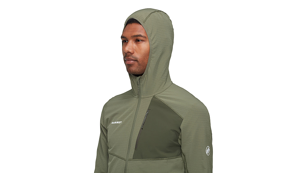 Mammut Madris Light ML Hooded Jacket - Mens, Marsh, XXL, 1014-03842-40285-117