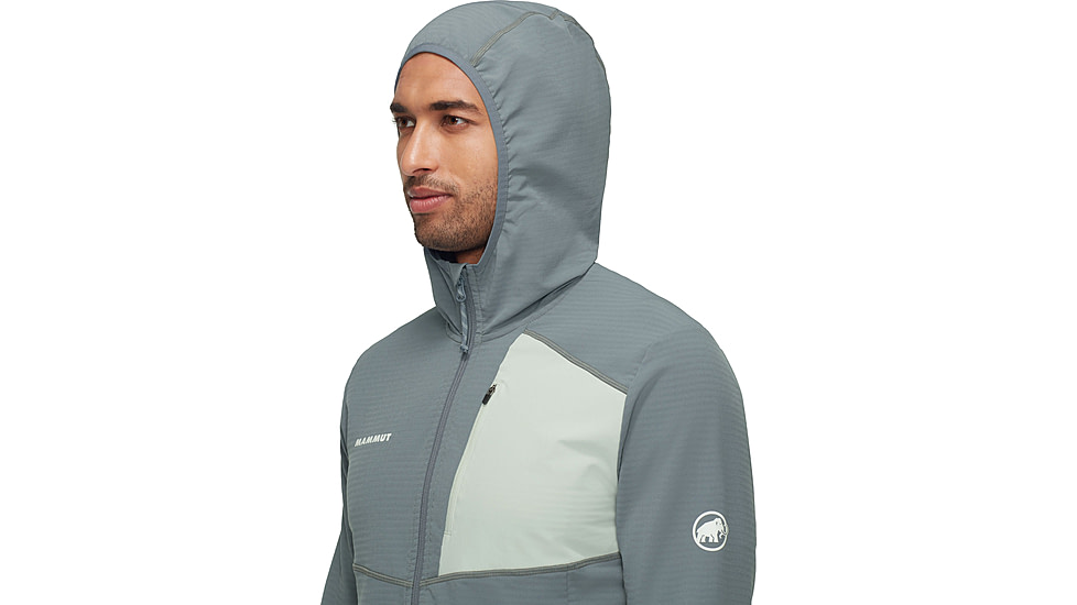 Mammut Madris Light ML Hooded Jacket - Mens, Strata/Silver Sage, Medium, 1014-03842-00793-114