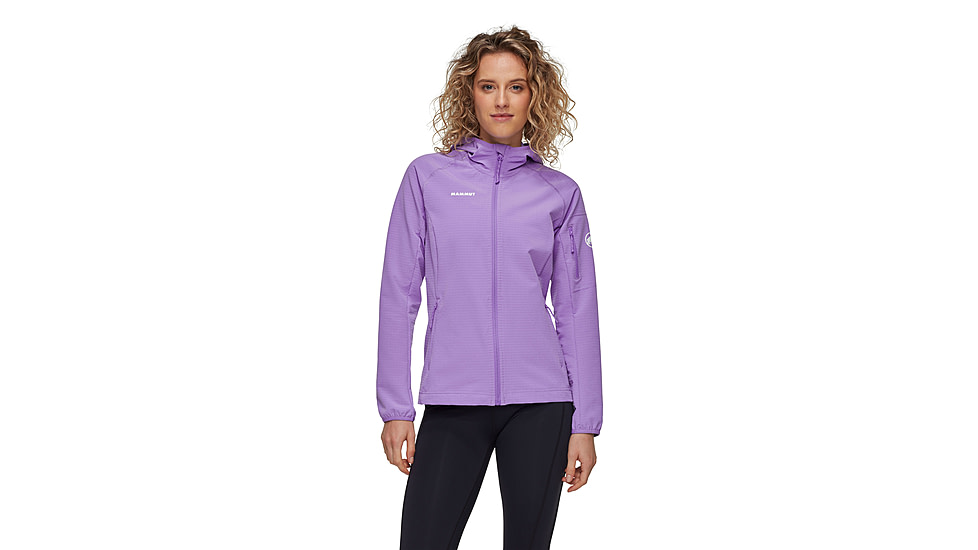 Mammut Madris Light ML Hooded Jacket - Womens, Lavandin, XL, 1014-03852-6434-116