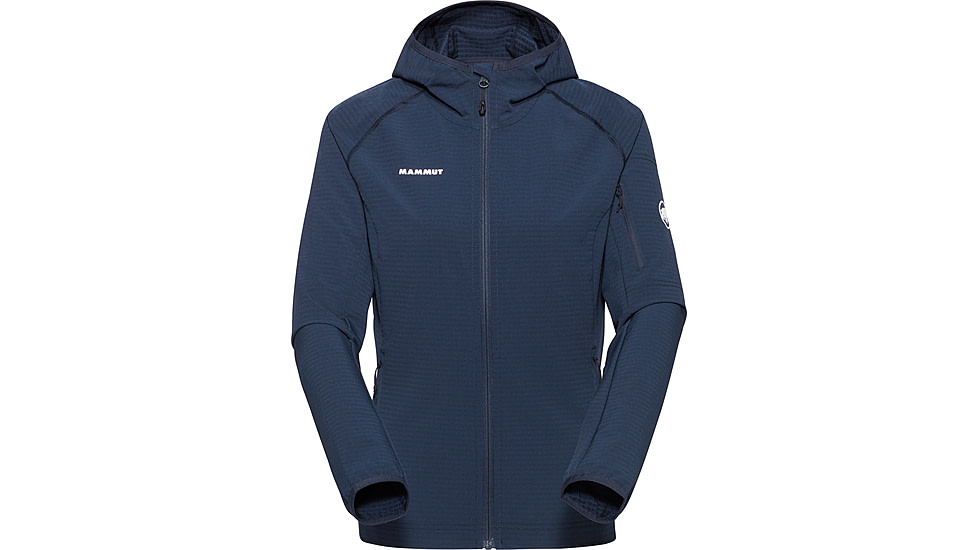 Mammut Madris Light ML Hooded Jacket - Womens, Marine, Extra Small, 1014-03852-5118-112