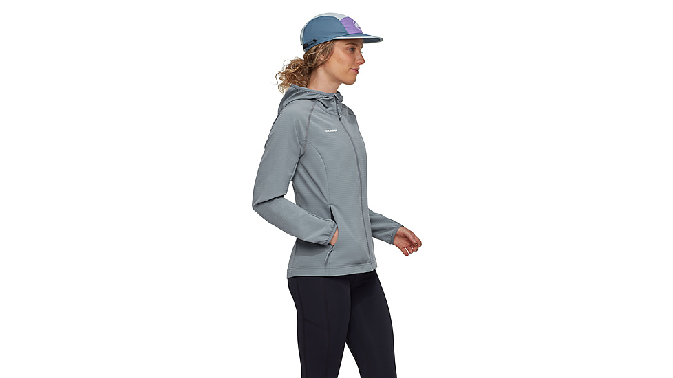 Mammut Madris Light ML Hooded Jacket - Womens, Strata, L, 1014-03852-00789-115