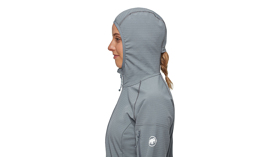 Mammut Madris Light ML Hooded Jacket - Womens, Strata, L, 1014-03852-00789-115