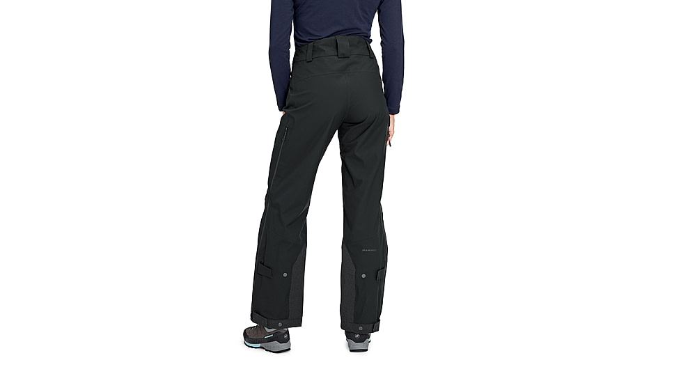 Mammut Masao Hardshell Pants - Womens, Black, US 8, 1020-12380-0001-38-10