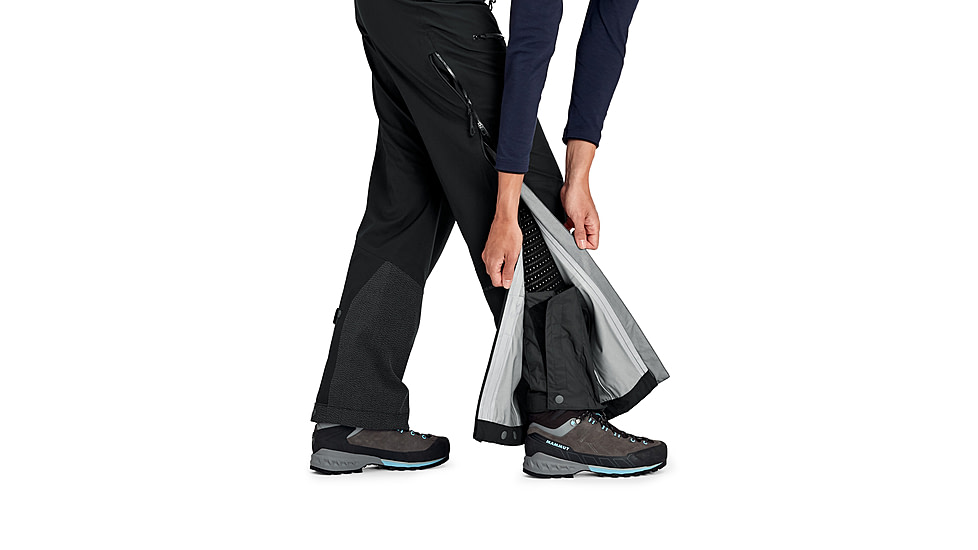 Mammut Masao Hardshell Pants - Womens, Black, US 8, 1020-12380-0001-38-10