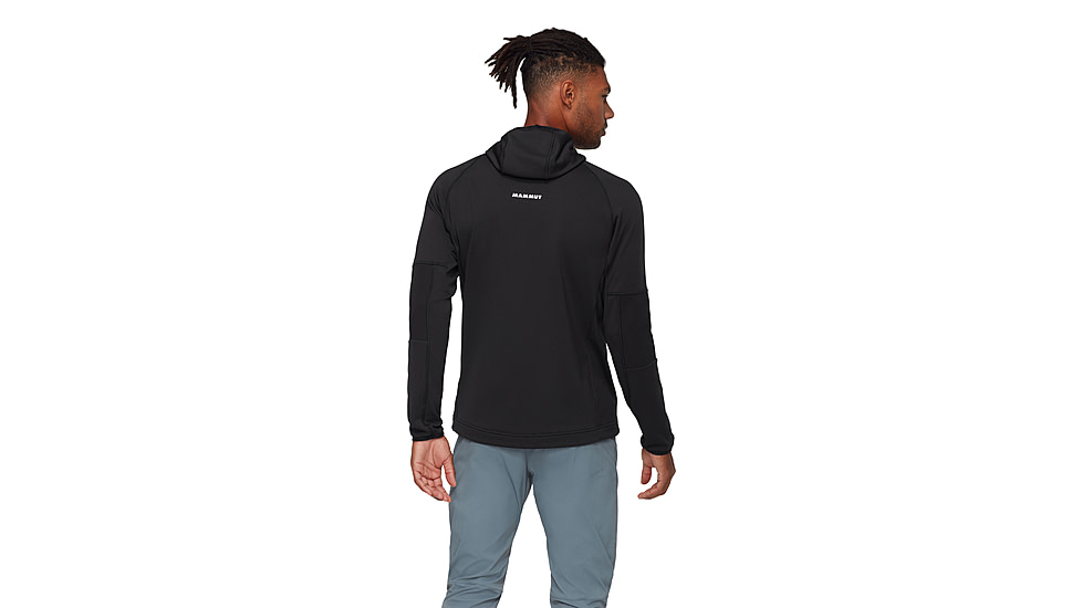 Mammut Massone ML Hooded Jacket - Mens, Black, S, 1014-06190-0001-113