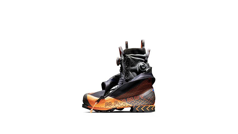 Mammut Nordwand 6000 High Mountaineering Shoes, Black/Arumita, US 12, 3010-01061-00520-1110