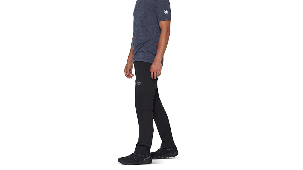 Mammut Runbold Guide SO Pants - Mens, Black, US 36 Regular, 1021-01460-0001- 36 Regular