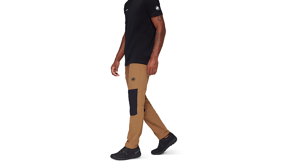 Mammut Runbold Guide SO Pants - Mens, Claystone-Black, US 30 Regular, 1021-01460-7547-46