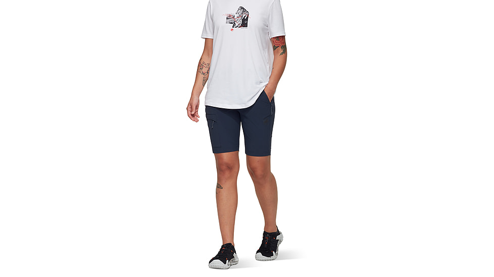 Mammut Runbold IV Shorts - Womens, Marine, US 2, 1023-01200-5118-32