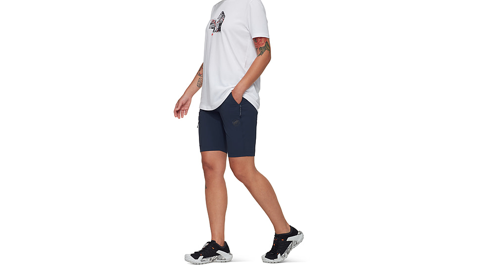 Mammut Runbold IV Shorts - Womens, Marine, US 2, 1023-01200-5118-32