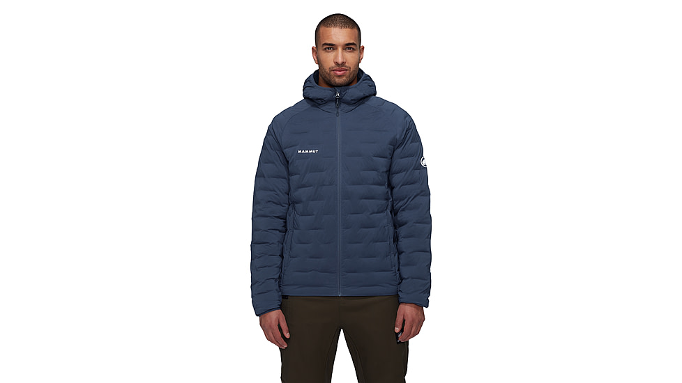 Mammut Sender IN Hooded Jacket - Mens, Marine, Extra Large, 1013-03470-5118-116