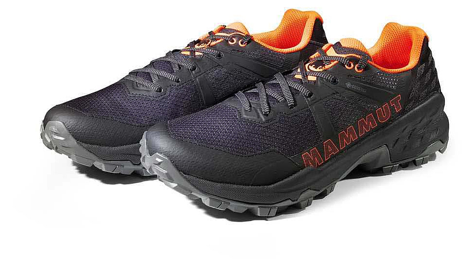 Mammut Sertig II Low GTX - Men's, Black/Vibrant Orange, 10 US, 3030-04280-00533-1090