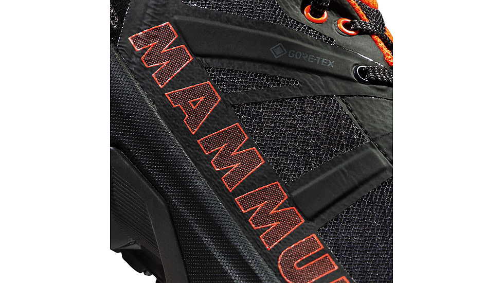 Mammut Sertig II Low GTX - Men's, Black/Vibrant Orange, 10 US, 3030-04280-00533-1090