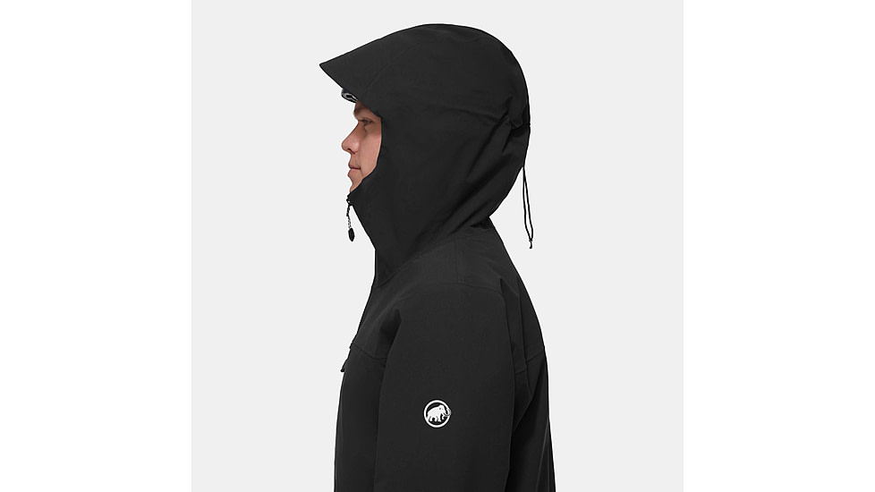 Mammut Stoney HS Hooded Jacket - Mens, Black, Medium, 1010-31010-0001-114