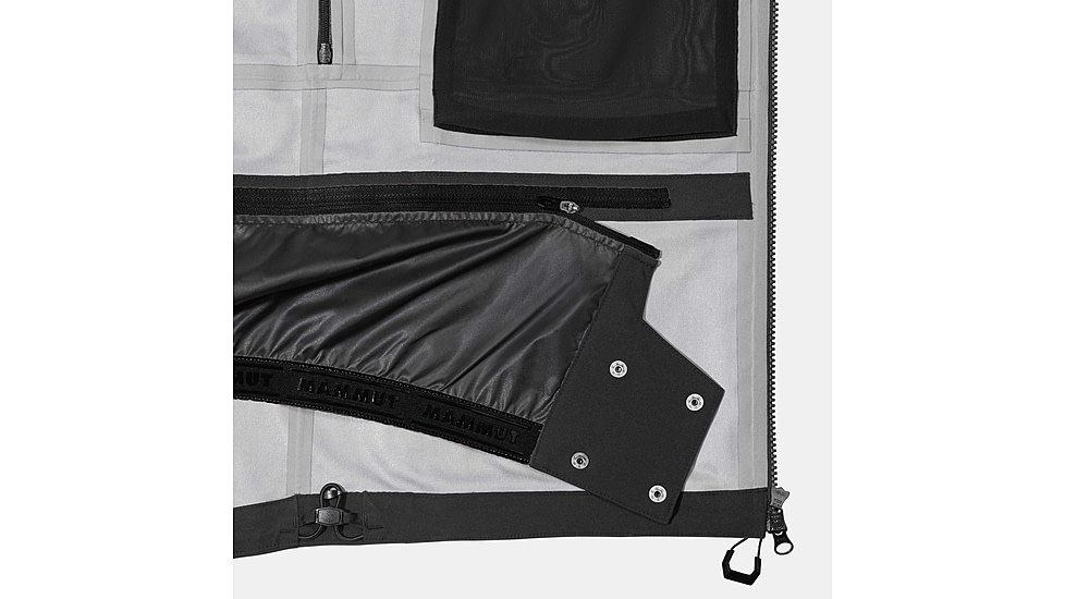 Mammut Stoney HS Hooded Jacket - Mens, Black, Medium, 1010-31010-0001-114