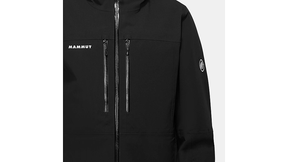 Mammut Stoney HS Hooded Jacket - Mens, Black, Medium, 1010-31010-0001-114