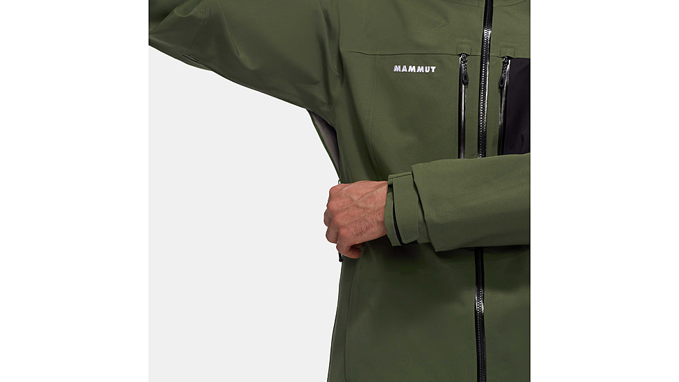 Mammut Stoney HS Hooded Jacket - Mens, Dark Marsh, Medium, 1010-31010-40294-114