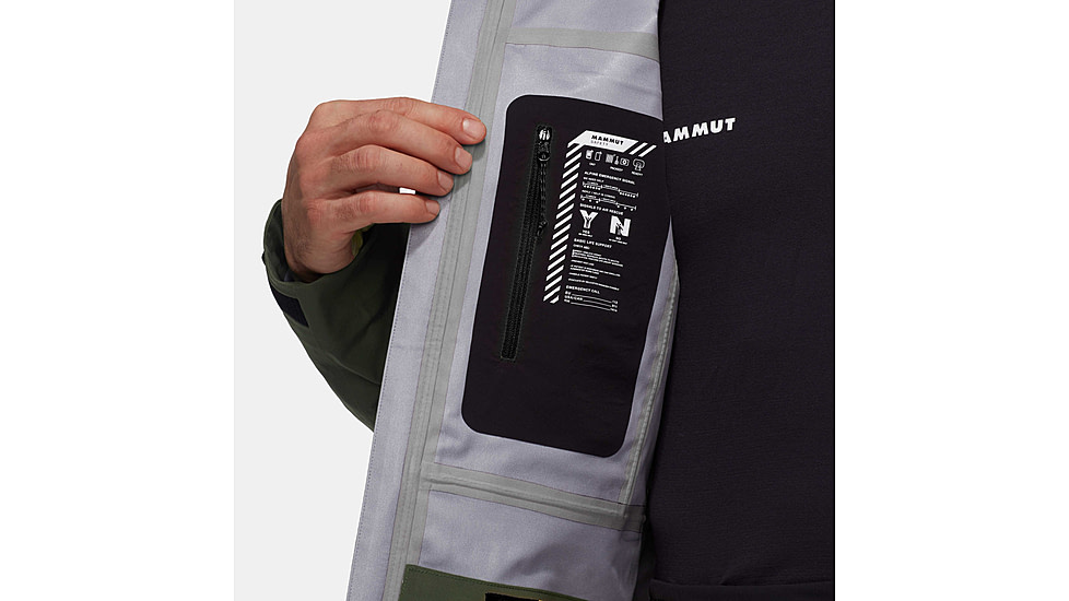 Mammut Stoney HS Hooded Jacket - Mens, Dark Marsh, Medium, 1010-31010-40294-114