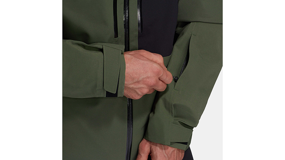 Mammut Stoney HS Hooded Jacket - Mens, Dark Marsh, Medium, 1010-31010-40294-114