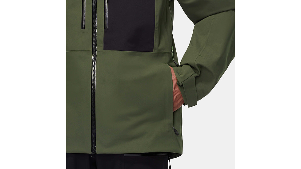 Mammut Stoney HS Hooded Jacket - Mens, Dark Marsh, Medium, 1010-31010-40294-114