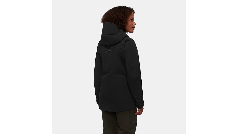 Mammut Stoney HS Thermo Hooded Jacket - Womens, Black, Large, 1010-31090-0001-115