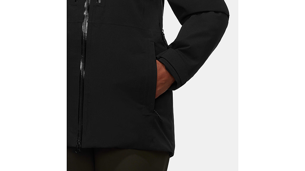 Mammut Stoney HS Thermo Hooded Jacket - Womens, Black, Large, 1010-31090-0001-115