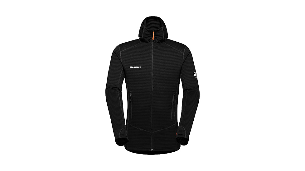 Mammut Taiss Light ML Hooded Jacket - Men's, Black, Small, 1014-04530-0001-113