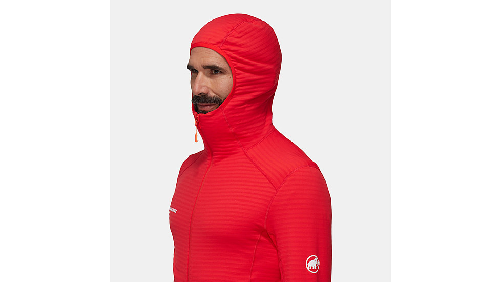 Mammut Taiss Light ML Hooded Jacket - Men's, Mammut Red, Extra Large, 1014-04530-3778-116