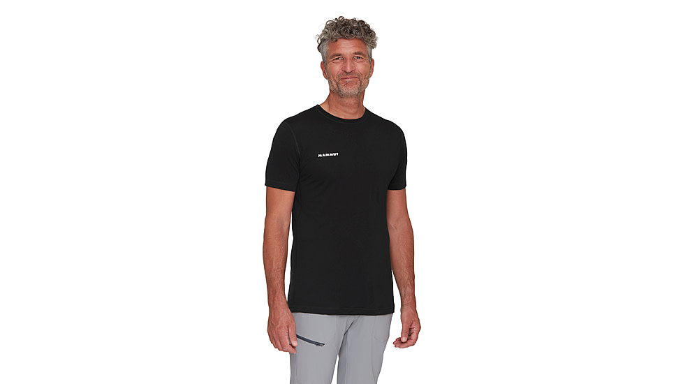 Mammut Tree Wool FL T-Shirt - Mens, Black, L, 1017-06660-0001-115