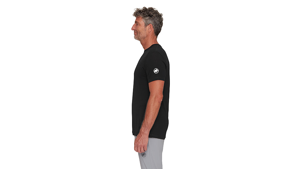 Mammut Tree Wool FL T-Shirt - Mens, Black, L, 1017-06660-0001-115