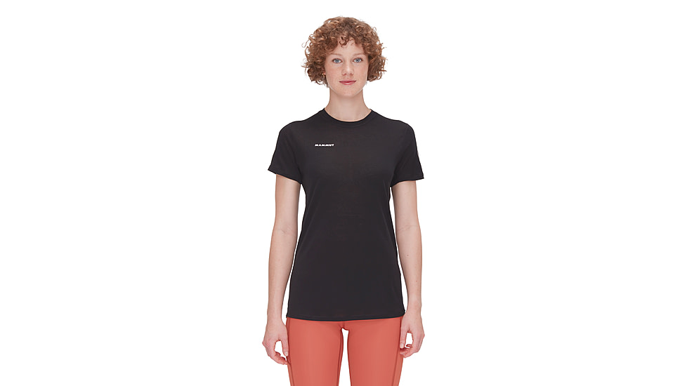 Mammut Tree Wool FL T-Shirt - Womens, Black, XS, 1017-06670-0001-112