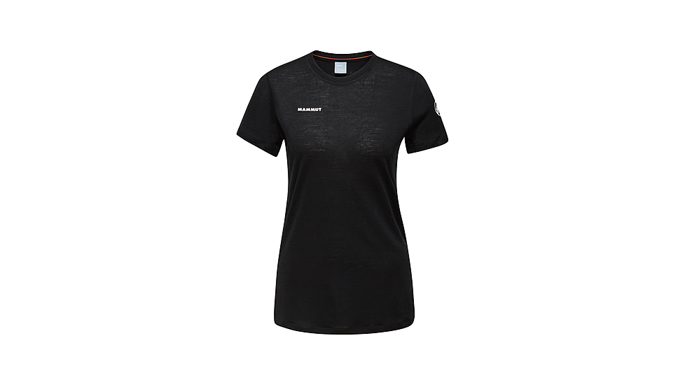 Mammut Tree Wool FL T-Shirt - Womens, Black, XS, 1017-06670-0001-112
