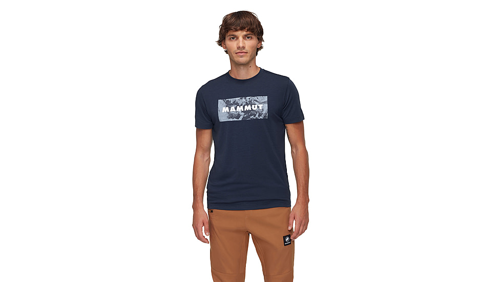 Mammut Trovat Logo T-Shirt - Mens, Marine, M, 1017-06460-5118-114