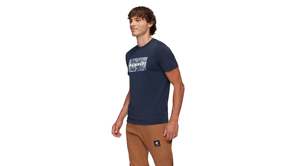 Mammut Trovat Logo T-Shirt - Mens, Marine, M, 1017-06460-5118-114
