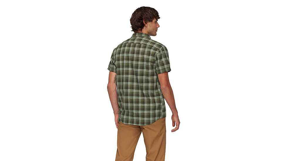 Mammut Trovat Summer Shirt - Mens, Marsh-Dark Marsh, L, 1015-01620-40300-115