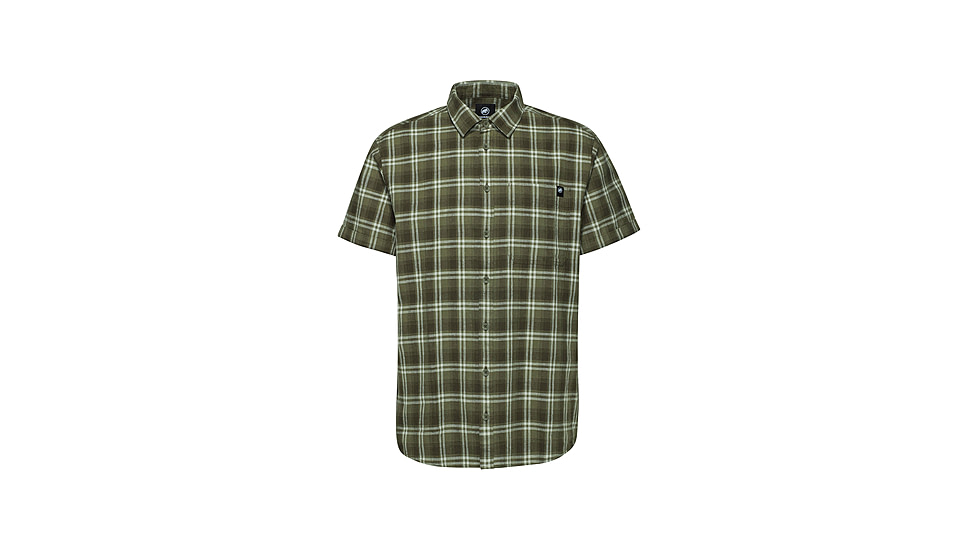 Mammut Trovat Summer Shirt - Mens, Marsh-Dark Marsh, L, 1015-01620-40300-115