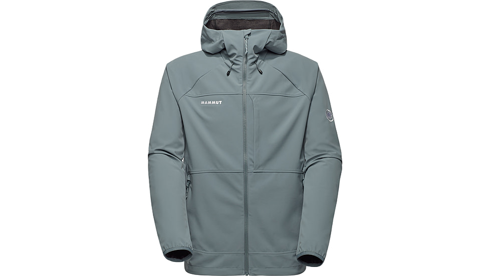 Mammut Ultimate Comfort SO Hooded Jacket - Mens, Strata, Medium, 1011-02640-00789-114