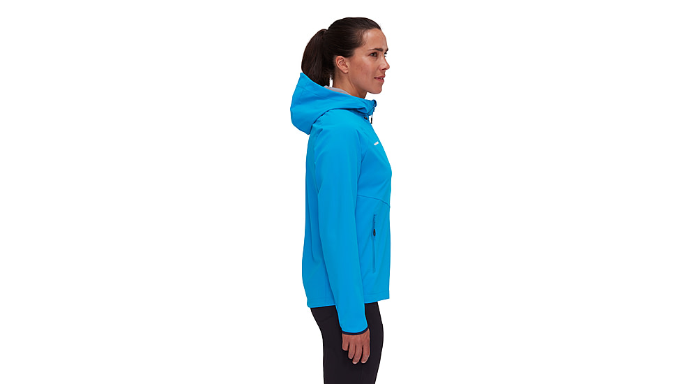 Mammut Ultimate Comfort SO Hooded Jacket - Womens, Glacier Blue, XS, 1011-01960-50589-112