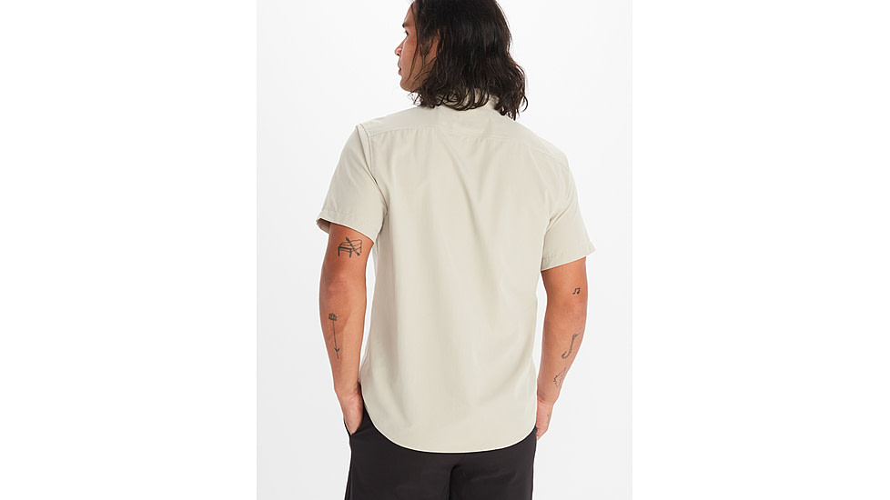Marmot Aerobora Short Sleeve Top - Mens, Sandbar, Large, M14116-7829-L