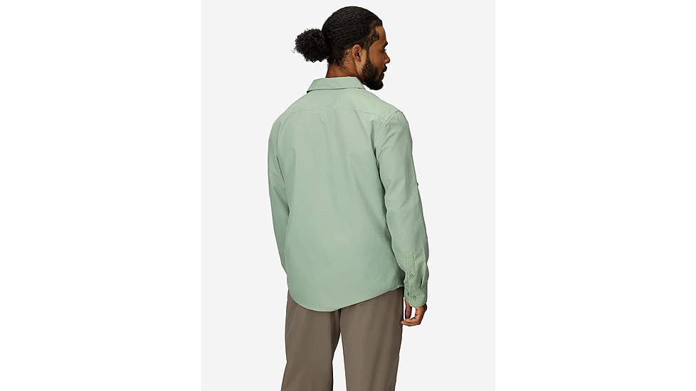 Marmot AirExchange SolarShield LS Shirt - Mens, Agate Green, L, M16113-24373L