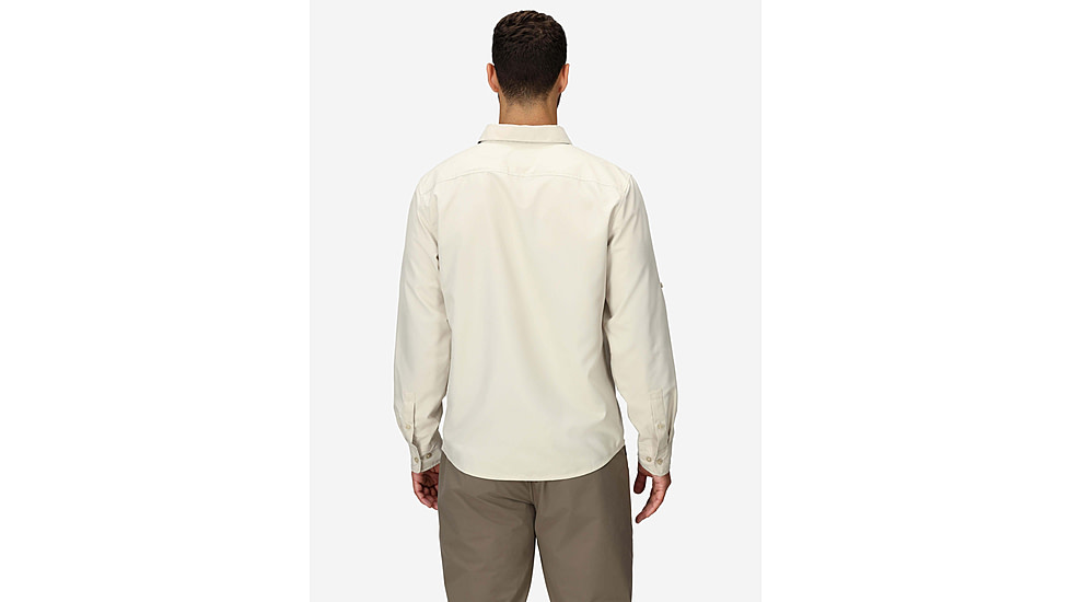 Marmot AirExchange SolarShield LS Shirt - Mens, Birch Bark, M, M16113-24379M