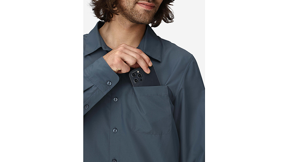 Marmot AirExchange SolarShield LS Shirt - Mens, Thunderhead, XL, M16113-24369XL