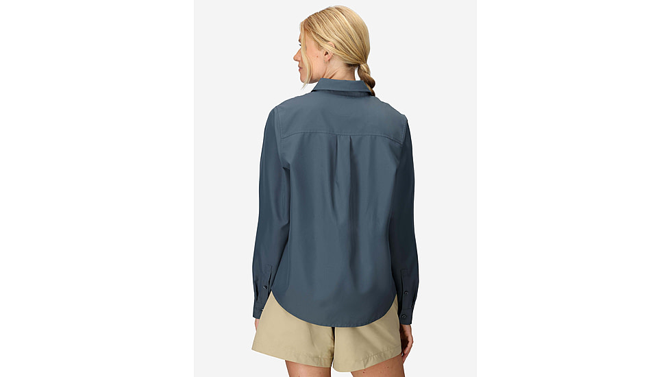 Marmot AirExchange SolarShield LS Shirt - Womens, Thunderhead, M, M16056-24369M