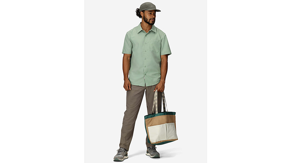 Marmot AirExchange SolarShield SS Shirt - Mens, Agate Green, M, M16114-24373M